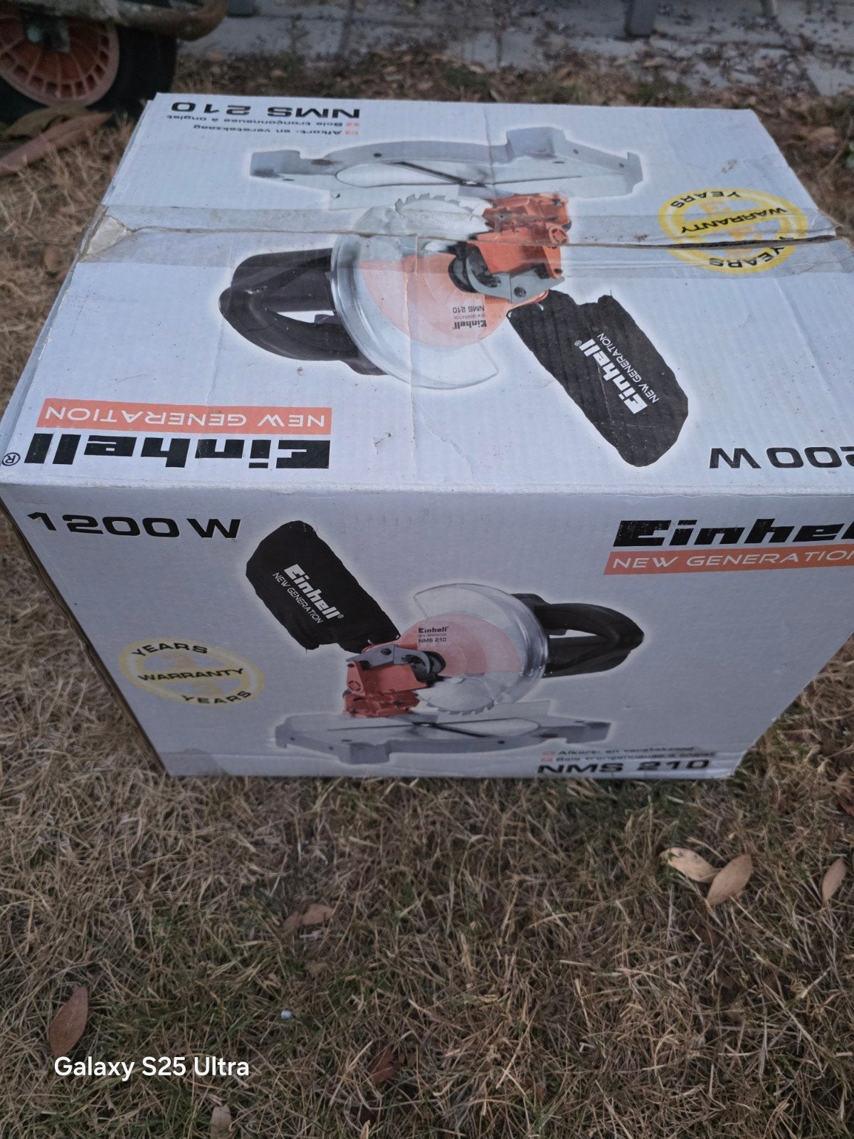 Scie à tronçon/scie à onglet Einhell NMS 210 1200 W, Articles professionnels, Enlèvement ou Envoi