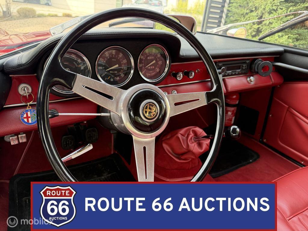 Alfa Romeo Giulia Sprint Speciale | 1964 | Route 66 Auctions, Zwart, Bedrijf, Handgeschakeld, Overige carrosserie