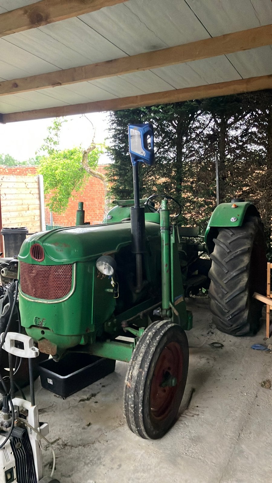 Deutz d55, Ophalen