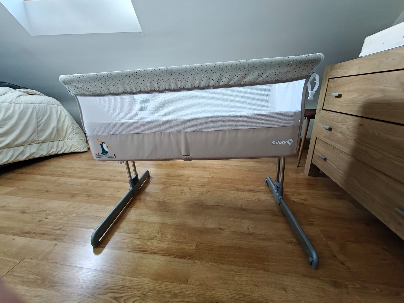 Co sleeper, Ophalen, Zo goed als nieuw