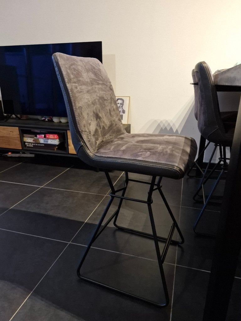 6 Xooon kinderstoelen, Huis en Inrichting, Stoelen, Ophalen, Zo goed als nieuw, Grijs, Vijf, Zes of meer stoelen