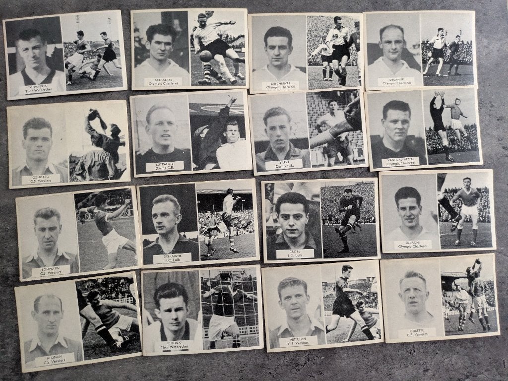 Cartes de football MAPLE LEAF des années 1950 très rares 12x, Envoi, Comme neuf