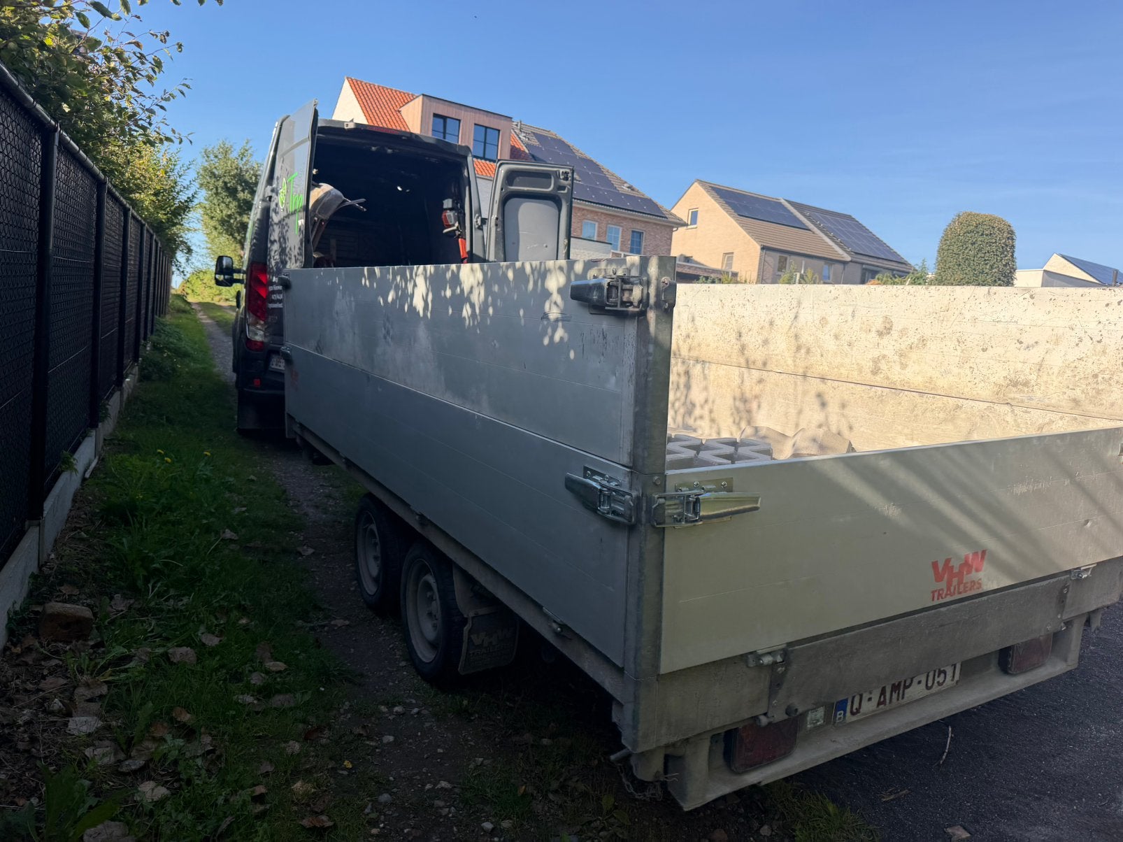 Henra MTM 3500 kg – 3-zijdige kipper – bouwjaar 2019, Enlèvement, Utilisé