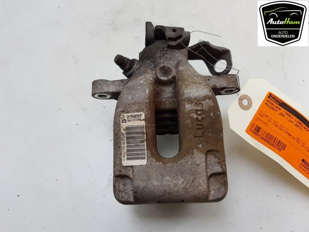 REMKLAUW LINKS ACHTER Peugeot 208 I (CA / CC / CK / CL), Gebruikt, Peugeot