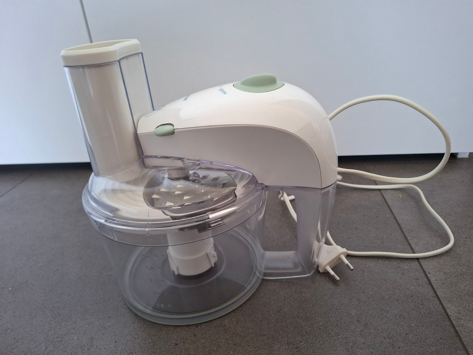 Keukenmachine Philips, Ophalen