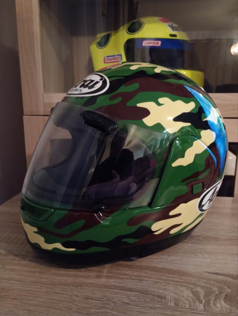 Casque Arai Kevin Schwantz collector, Motoren, Kleding | Motorhelmen, M, Arai