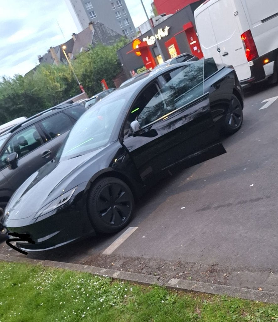 tesla, Auto's, Automaat, Zwart, Emergency brake assist, Alcantara