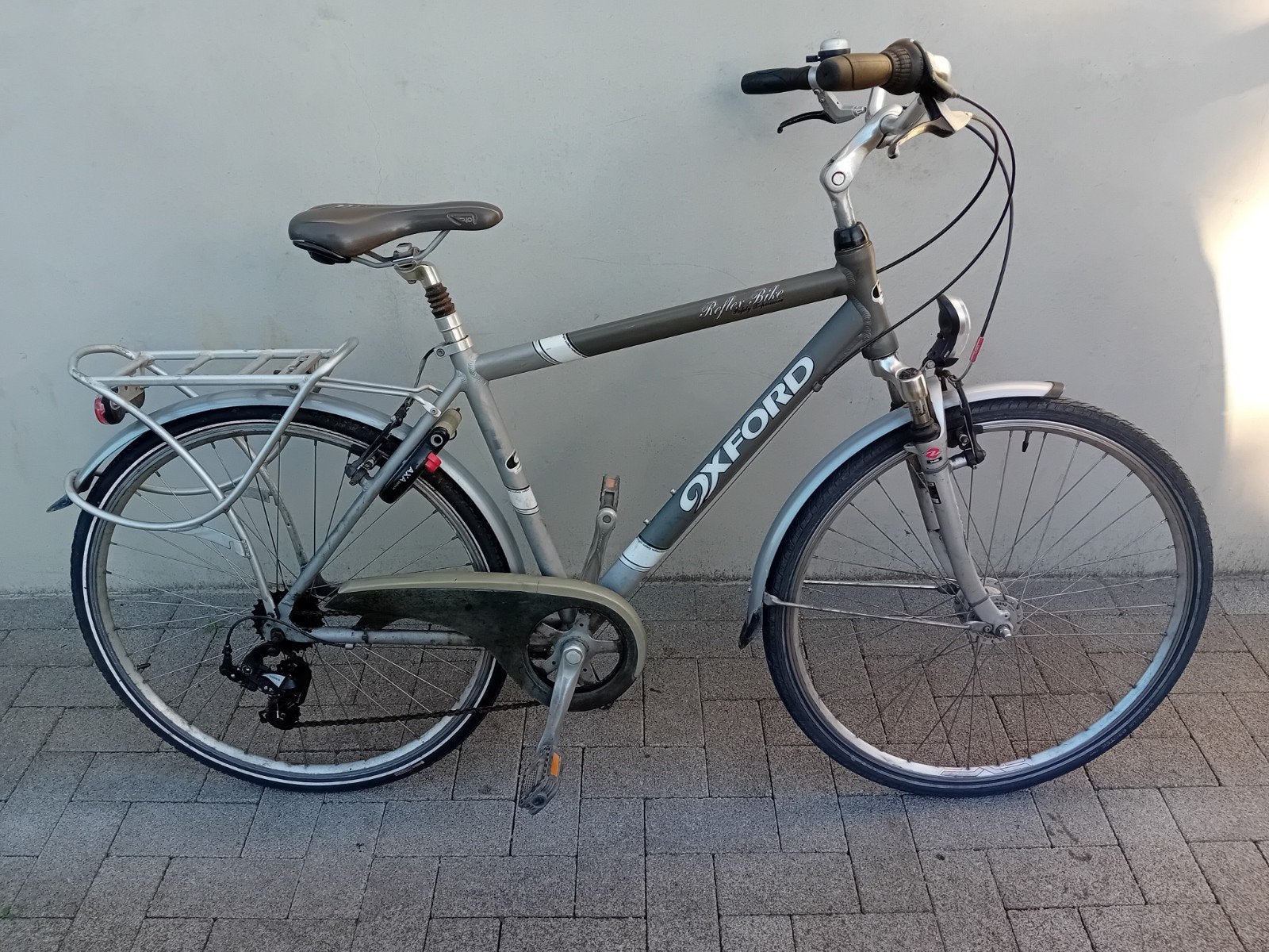 Herenfiets Jongensfiets Oxford Reflex 28inch 7speed maat50🚲, Autres marques, Vitesses, Frein sur jante, 49 à 53 cm