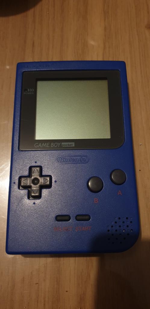 Console rétro bleue Gameboy Pocket, Consoles de jeu & Jeux vidéo, Enlèvement ou Envoi, Comme neuf, Game Boy Pocket