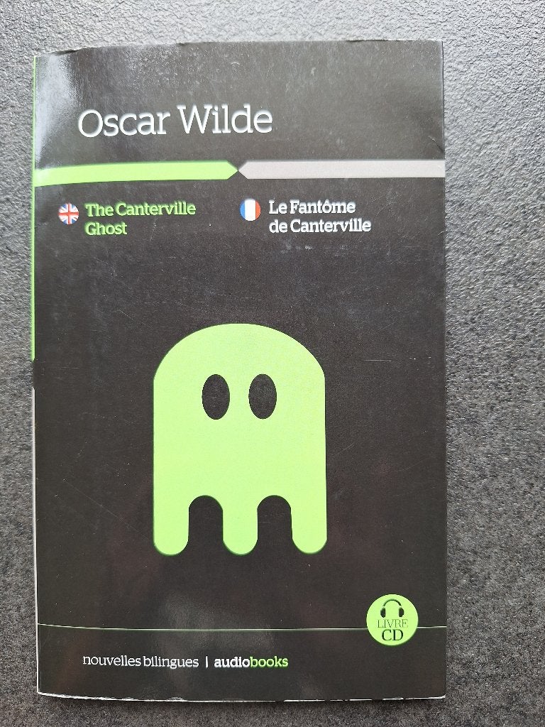 Livre audiobook Oscar Wilde Le fantôme de Canterville, Livres, Romans, Enlèvement, Comme neuf, Oscar Wilde