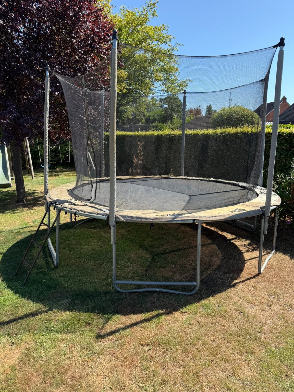 Trampoline, Kinderen en Baby's, Speelgoed | Buiten | Trampolines, Ophalen, Gebruikt
