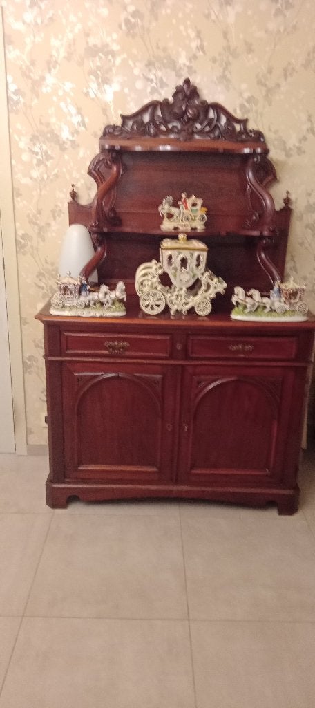 belle armoire ancienne, Antiek, Avec tablette(s), Comme neuf, 100 à 150 cm
