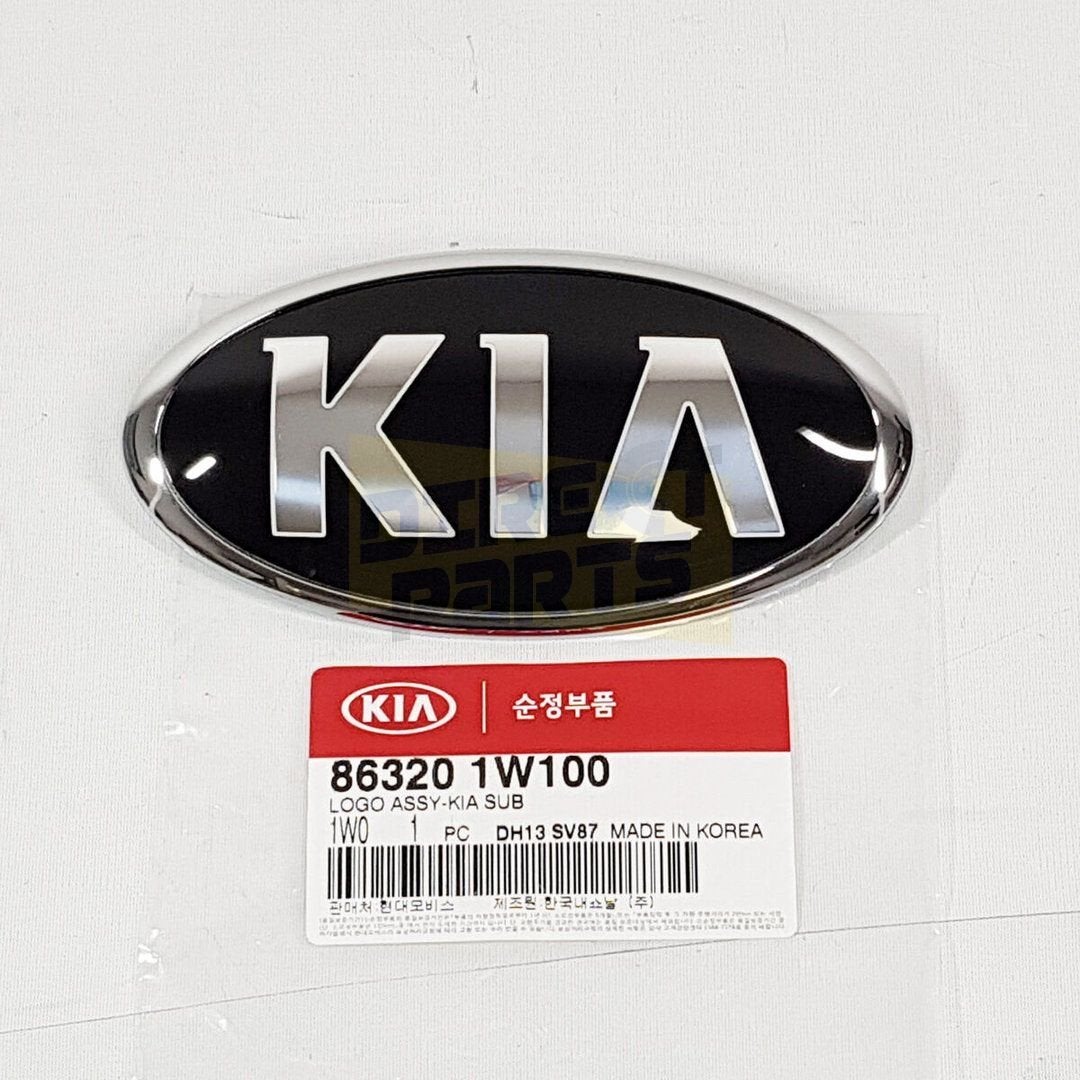 Kia Rio embleem logo ''Kia'' op voorbumper Origineel! 863201, Neuf, Kia, -, -