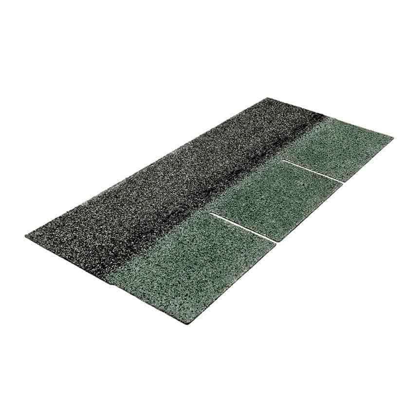 uitverkoop shingles groen en bruin, Ophalen