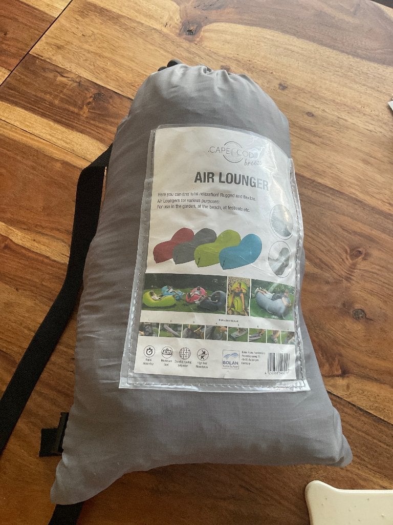 Bolan Cape Cod opblaasbare fauteuil, Ophalen, Zo goed als nieuw