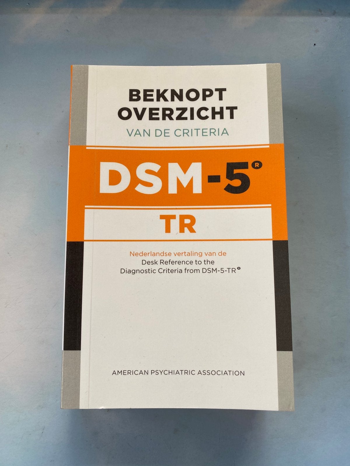 Beknopt overzicht van de criteria van de DSM-5-TR (paperback, Boeken, Ophalen, American Psychiatric Association