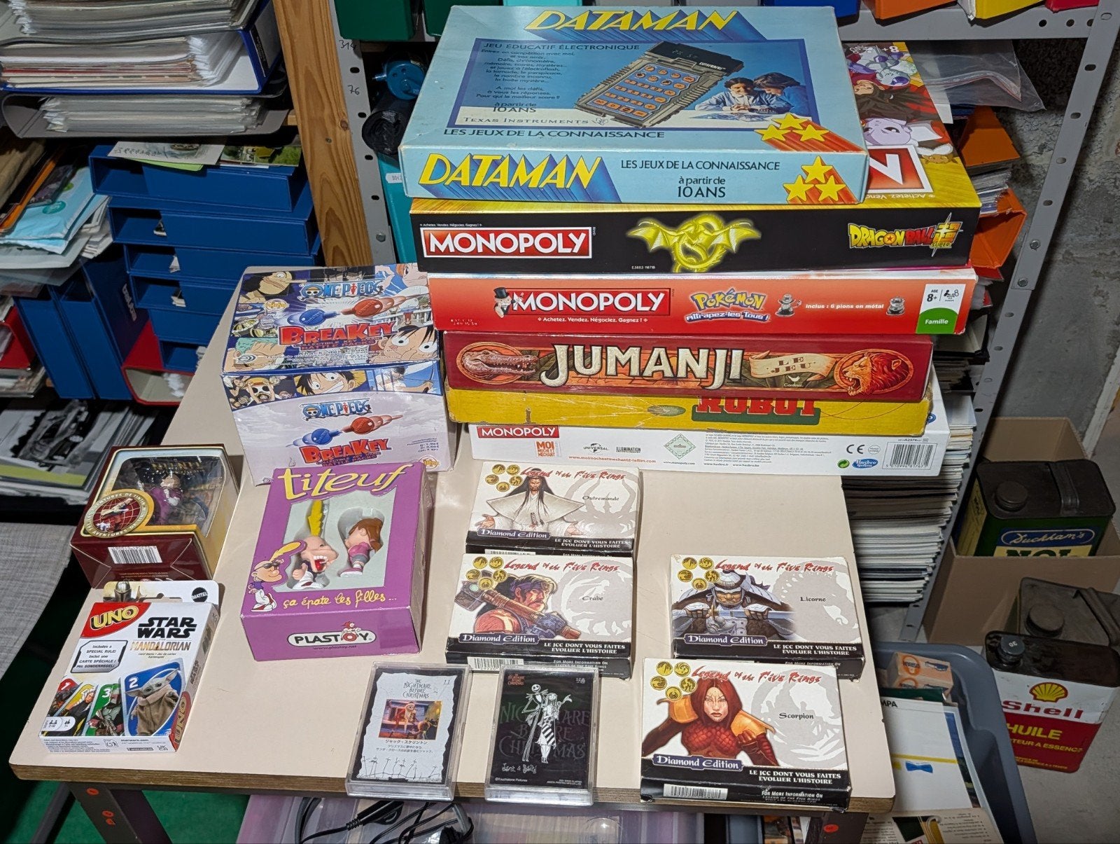 monopoly, Jumanji, robot,Uno etc.., Enlèvement