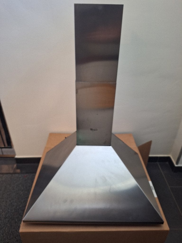 Hotte aspirante pyramidale Whirlpool, Recyclage, Hotte murale, Enlèvement, Utilisé