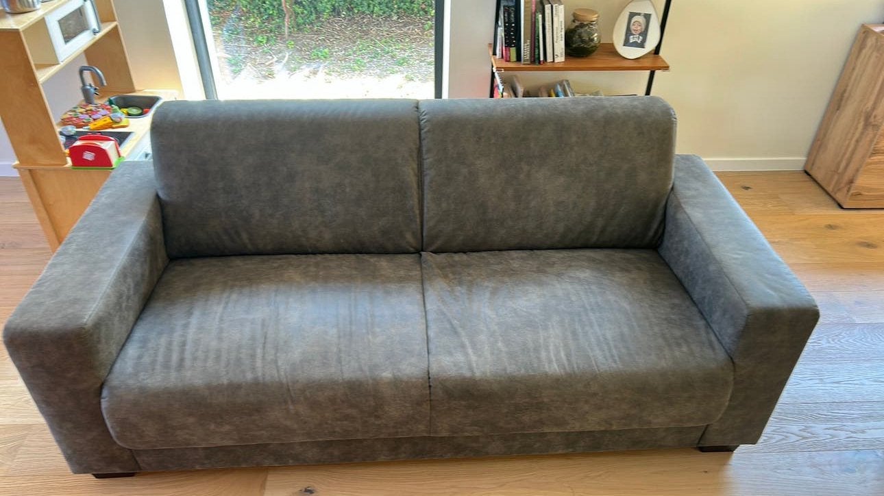 Canapé deux/trois places (négociations ok), 75 à 100 cm, 200 à 250 cm, Comme neuf, Enlèvement