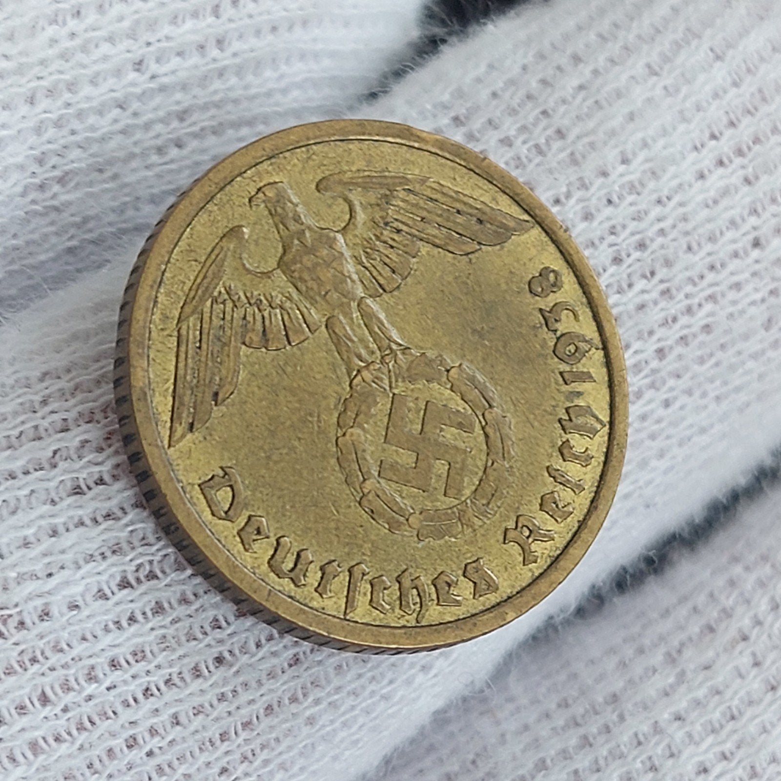 Munt / Duitsland / 10 Reichspfennig / III Reichs / 1938 A, Ophalen of Verzenden, Duitsland, Losse munt