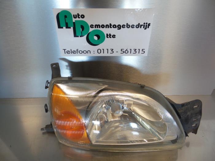 Koplamp rechts van een Ford Courier, Gebruikt, -, -, Ophalen of Verzenden