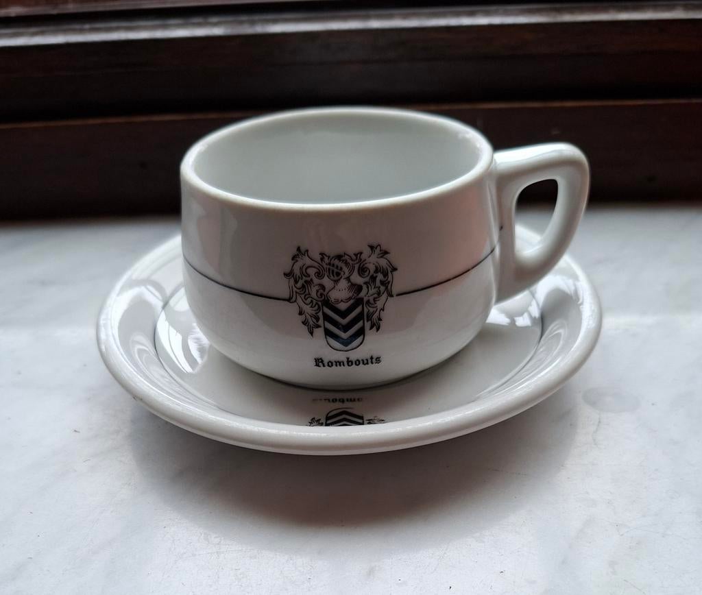 Rombouts koffiekopje en schoteltje, Antiek en Kunst, Ophalen