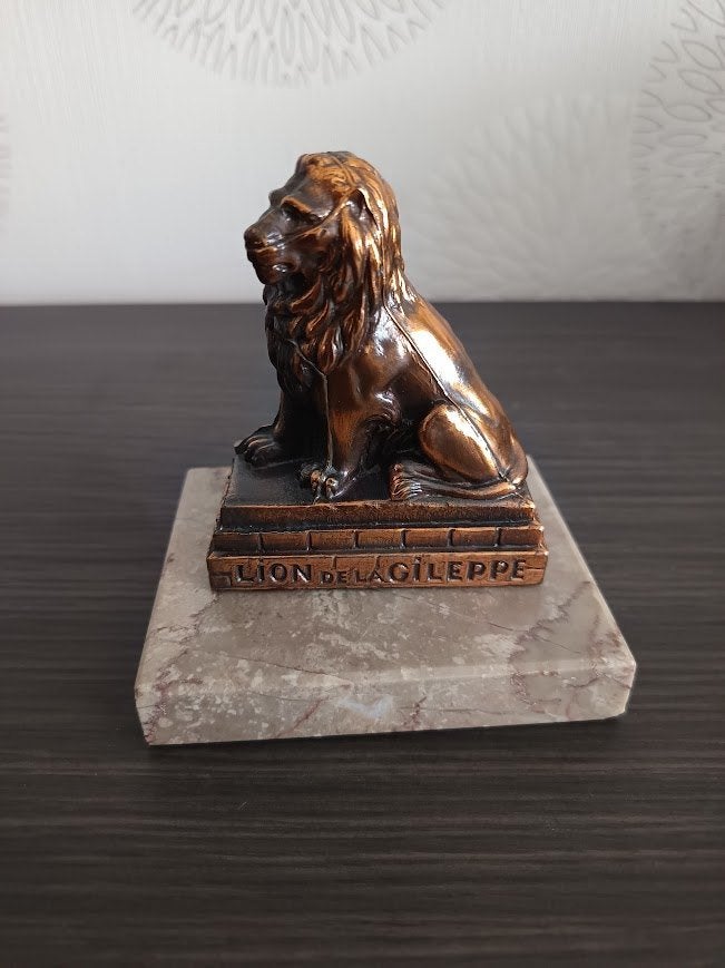 Vintage Lion de la Gileppe, Enlèvement