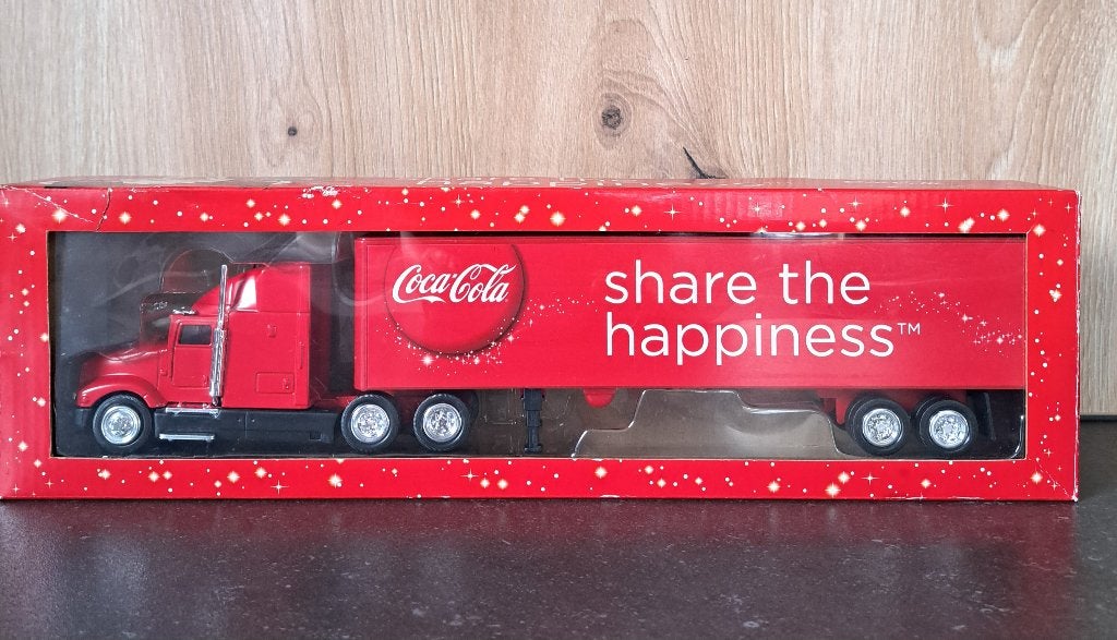 Camion Coca-Cola - Noël - 34 cm -, Collections, Enlèvement ou Envoi, Utilisé, Autres types