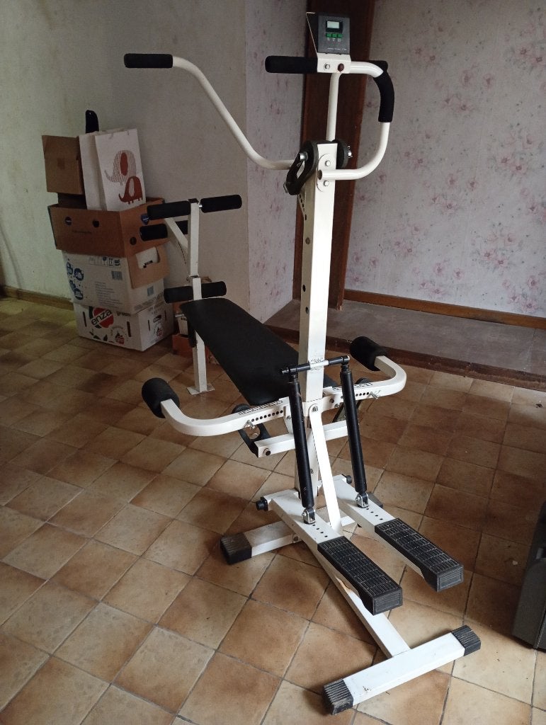 Flex gym multifunctioneel fitness toestel, Sport en Fitness, Ophalen, Gebruikt, Krachtstation, Benen