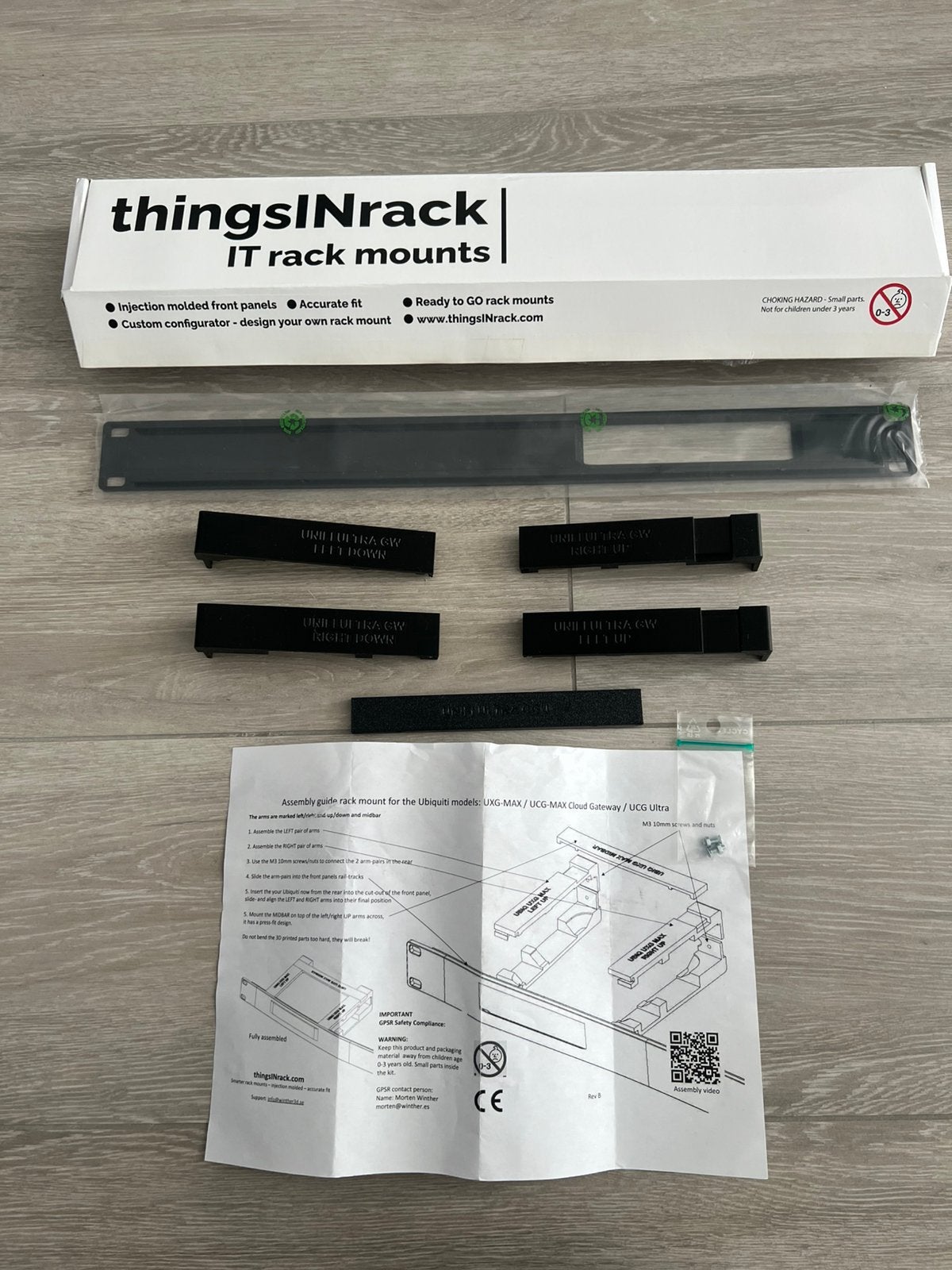 19inch Rackmount UXG-MAX/UCG-Ultra/UCG-Max, Computers en Software, Overige Computers en Software, Verzenden, Nieuw