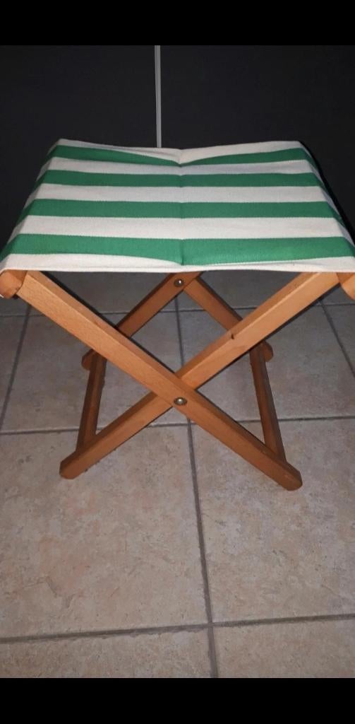 Tabouret pliant vintage camping, Enlèvement ou Envoi