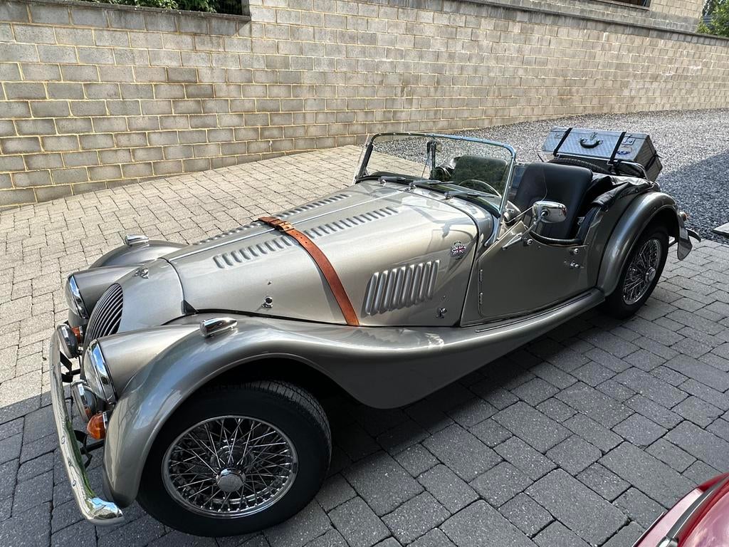 Morgan 4/4 -1977, Achterwielaandrijving, Zwart, 1600 cc, Leder
