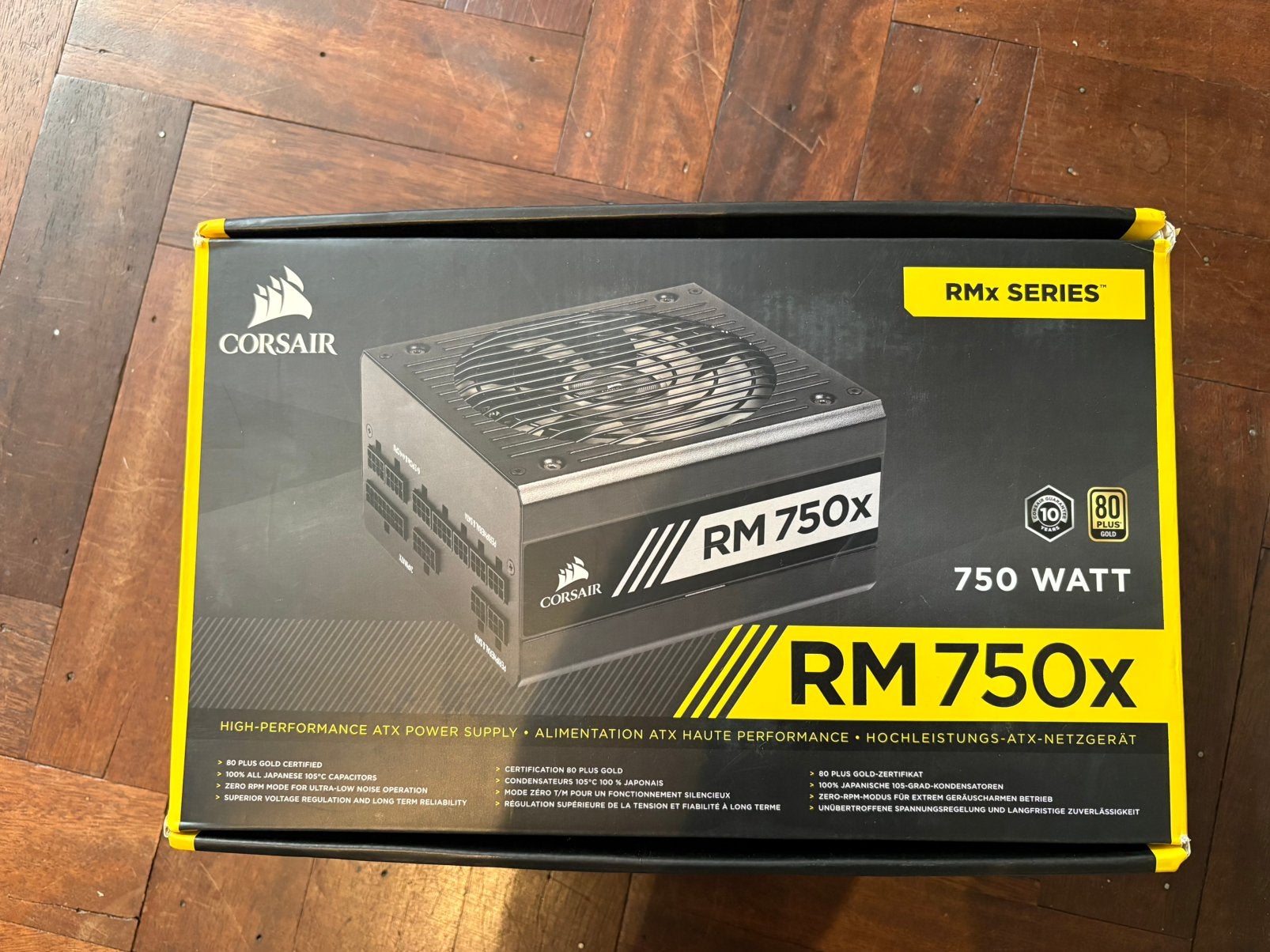 Alimentation Corsair RM750x GOLD, Enlèvement, Comme neuf