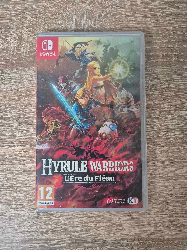 Jeu switch Hyrule warriors l'ère du fléau, Enlèvement, Comme neuf