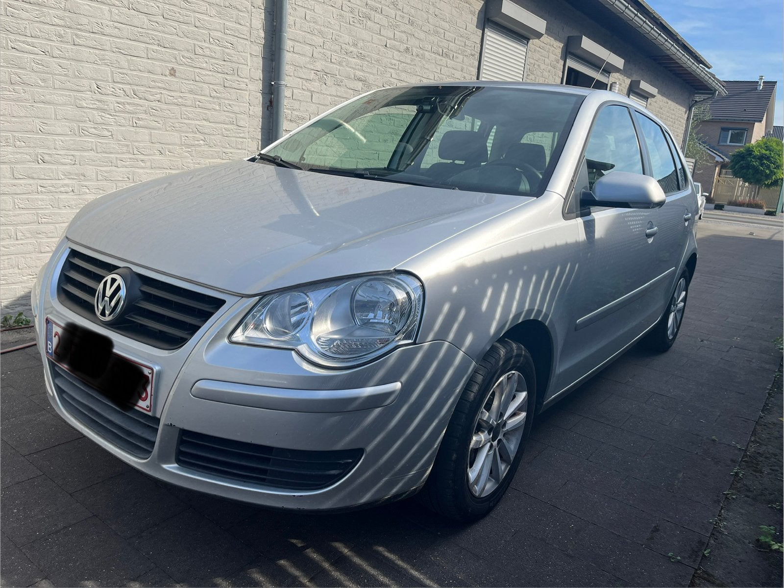 VW Polo 2007 1.2 Benzine | 99500 km | Blanco gekeurd,, Autos, Argent ou Gris, Achat, Boîte manuelle, Entretenue par le concessionnaire