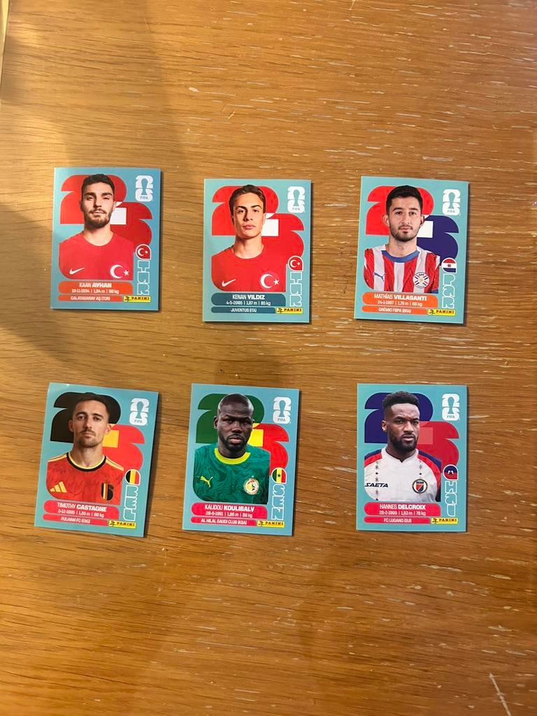 Panini world cup 2026, Ophalen of Verzenden, Nieuw, Meerdere kaarten, Foil