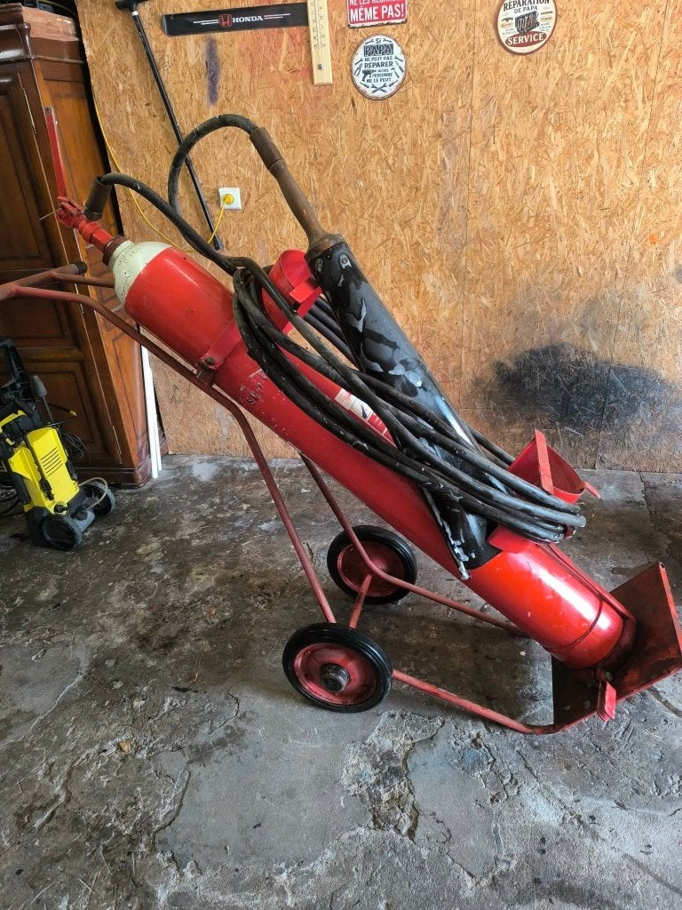 Lot de 2 extincteur, Enlèvement, Comme neuf, Extincteur