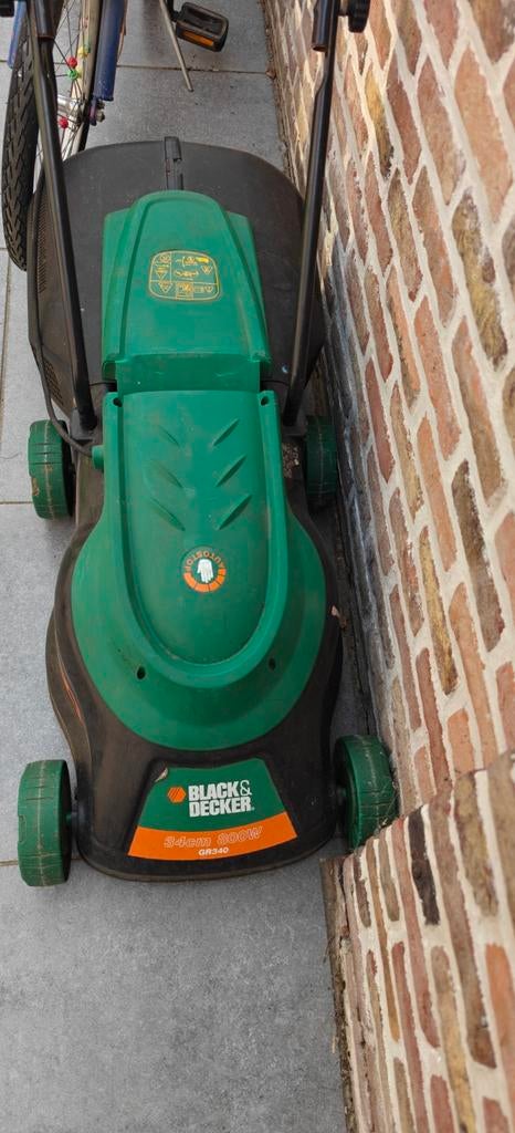 Grasmaaier Black & Decker GR340 800W, Tuin en Terras, Ophalen