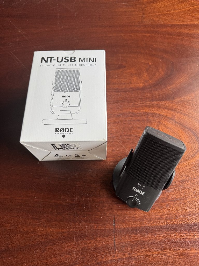 RODE NT-USB Mini, Muziek en Instrumenten, Microfoons, Ophalen, Gebruikt