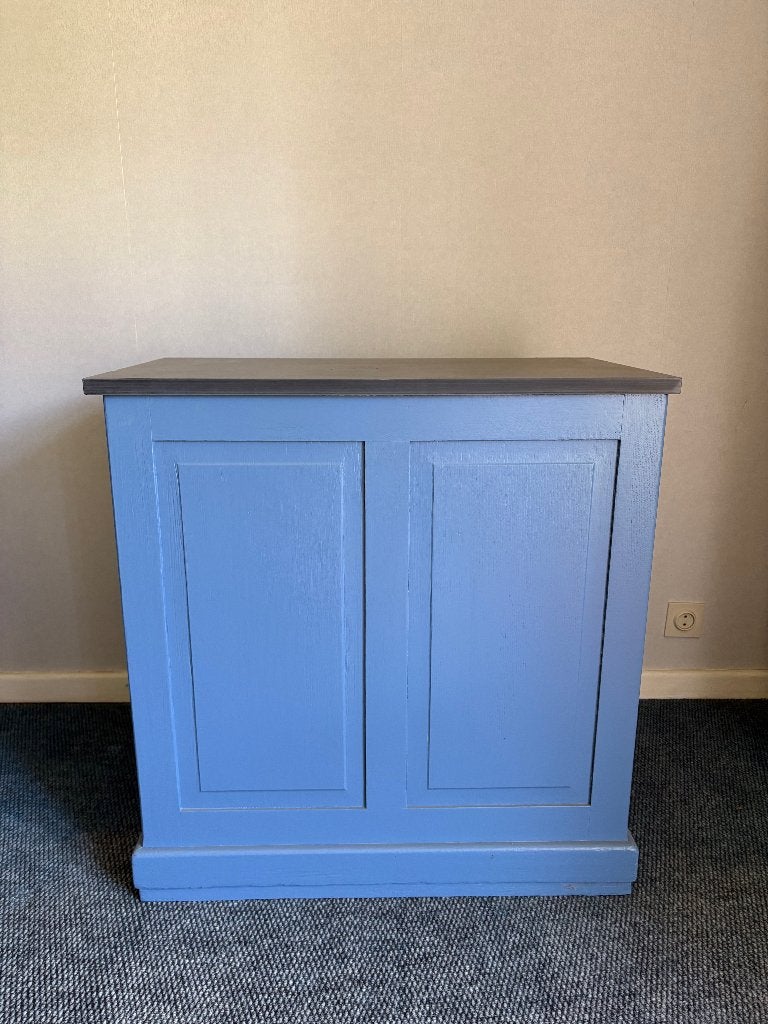 Console avec plateau en pierre naturelle, Maison & Meubles, Enlèvement, Utilisé