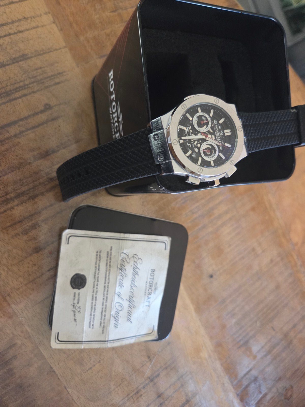 Horloge collecters item Rotorcraft Watches, Handtassen en Accessoires, Horloges | Heren, Ophalen