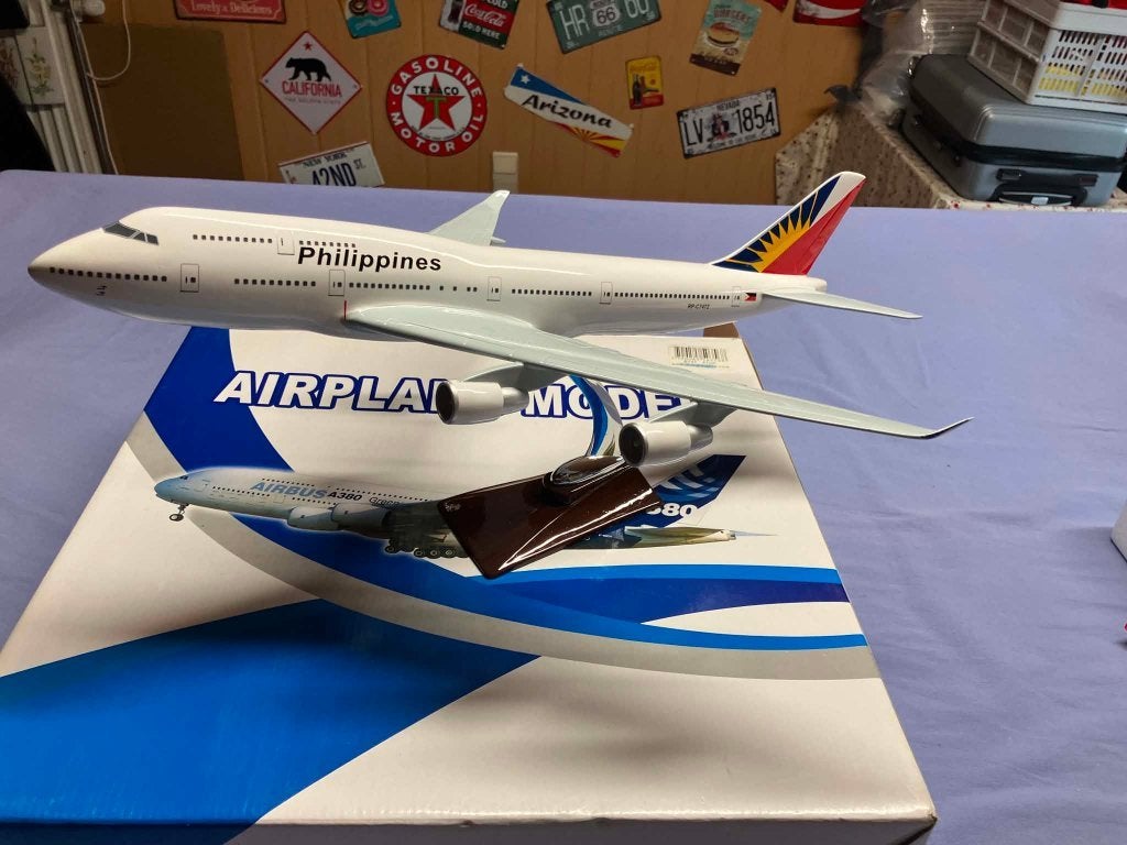 Grande maquette boeing 747 1/150, Enlèvement ou Envoi
