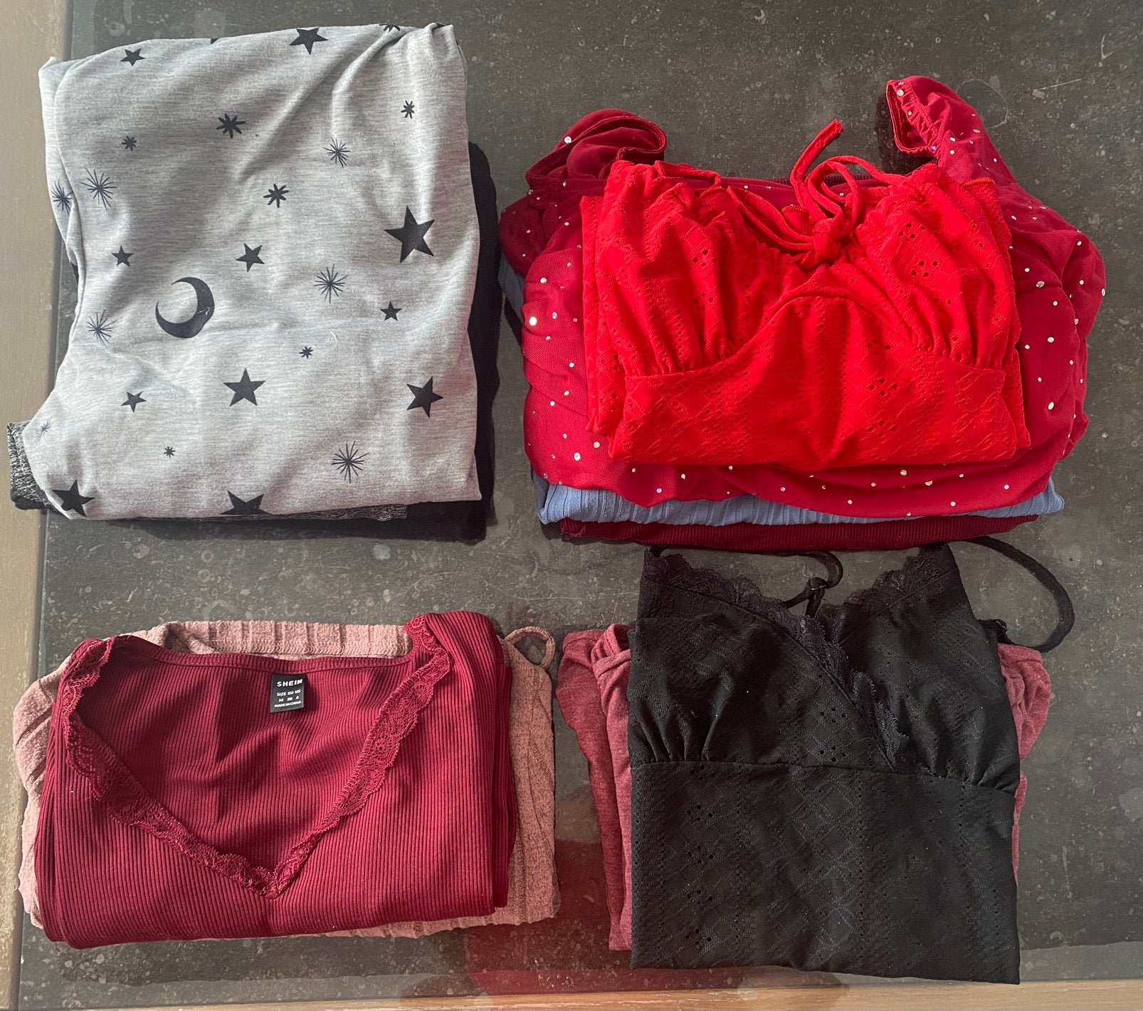 Zwangerschapskleding maat medium, Kleding | Dames, Zwangerschapskleding, Ophalen, Gedragen, Maat 38/40 (M), Rood