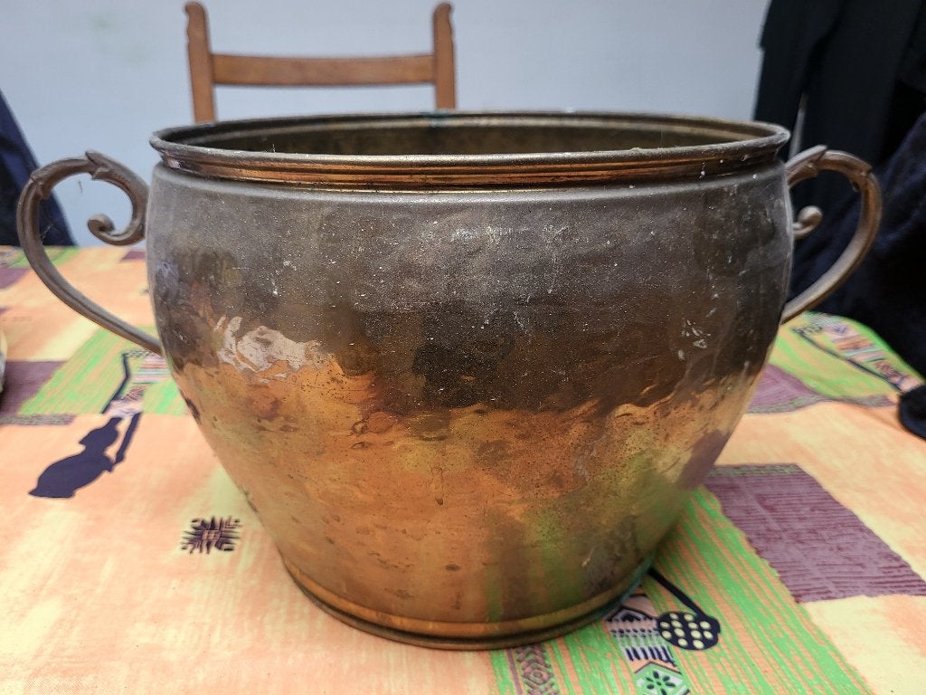 pot en cuivre rouge, Antiquités & Art, Enlèvement, Cuivre