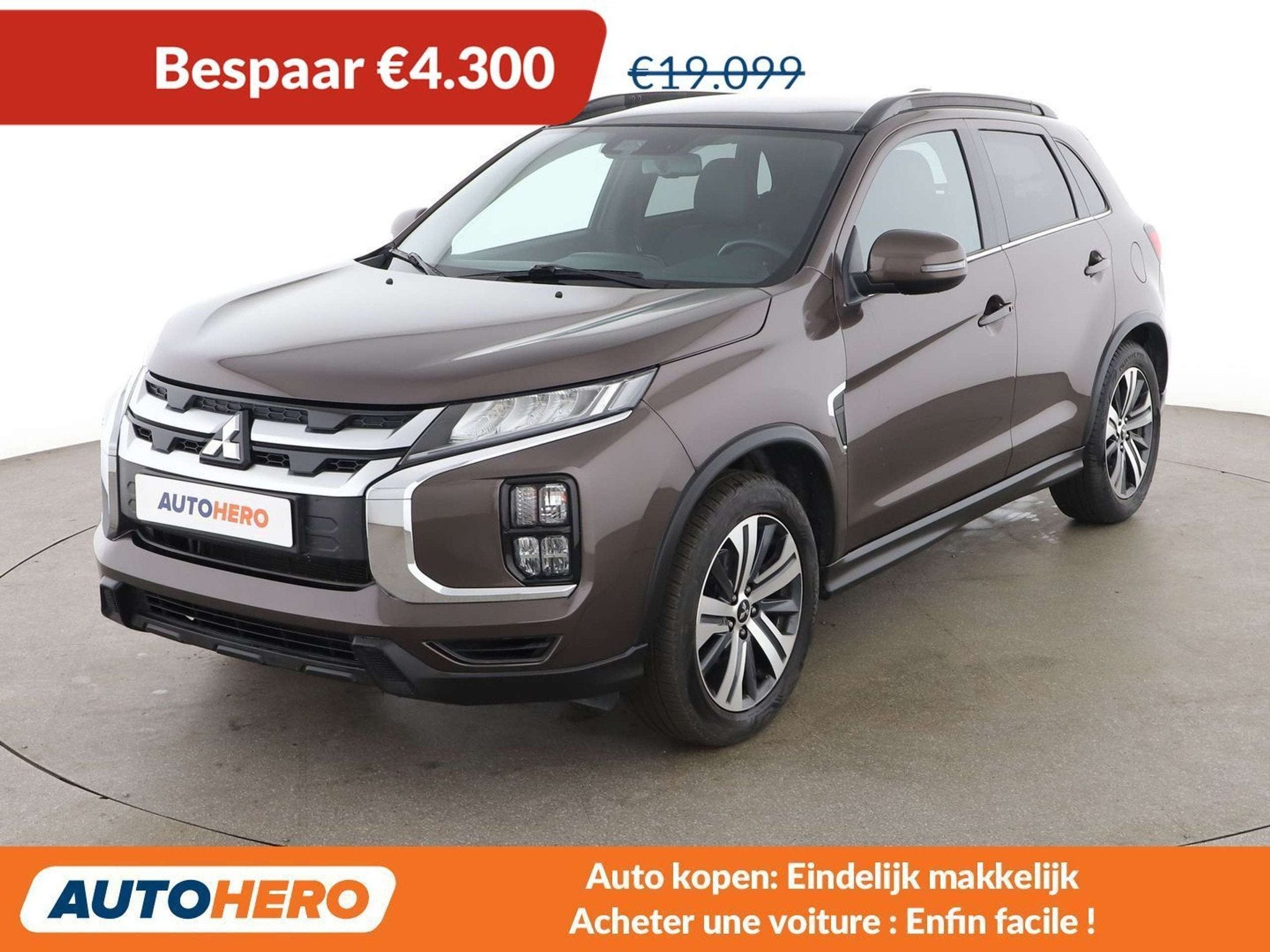Mitsubishi ASX 2.0 MIVEC Spirit+ 2WD (automatique), Autos, Mitsubishi, 5 portes, 1485 kg, 5 places, Automatique