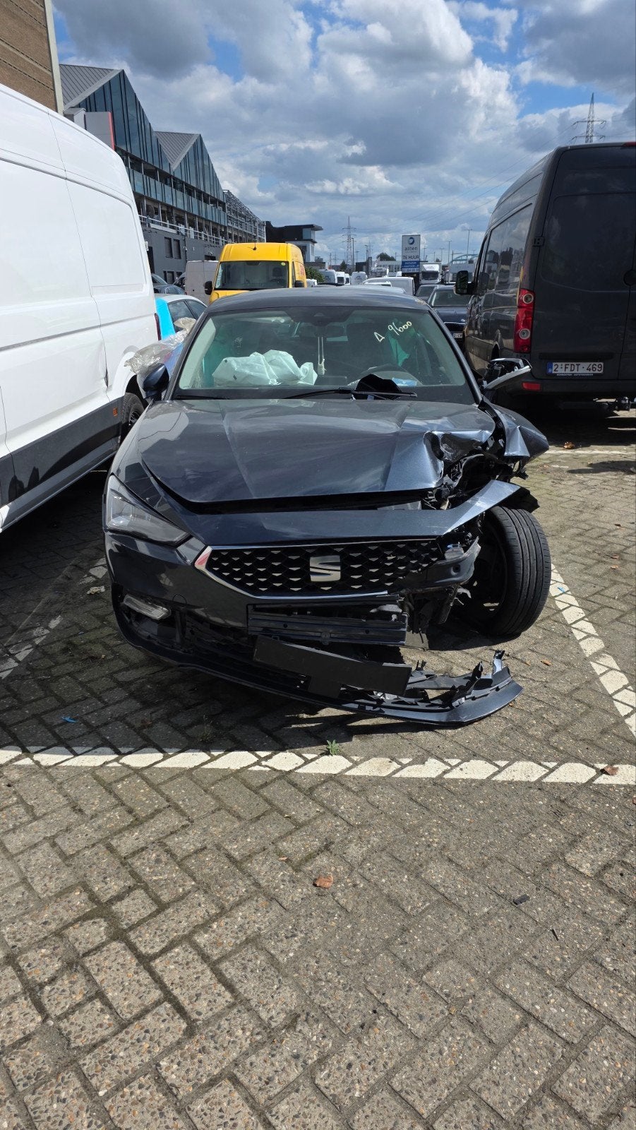 seat Leon met ongeval schade, Auto's, Automaat, 4 cilinders, Leon, Lane Keeping Assist