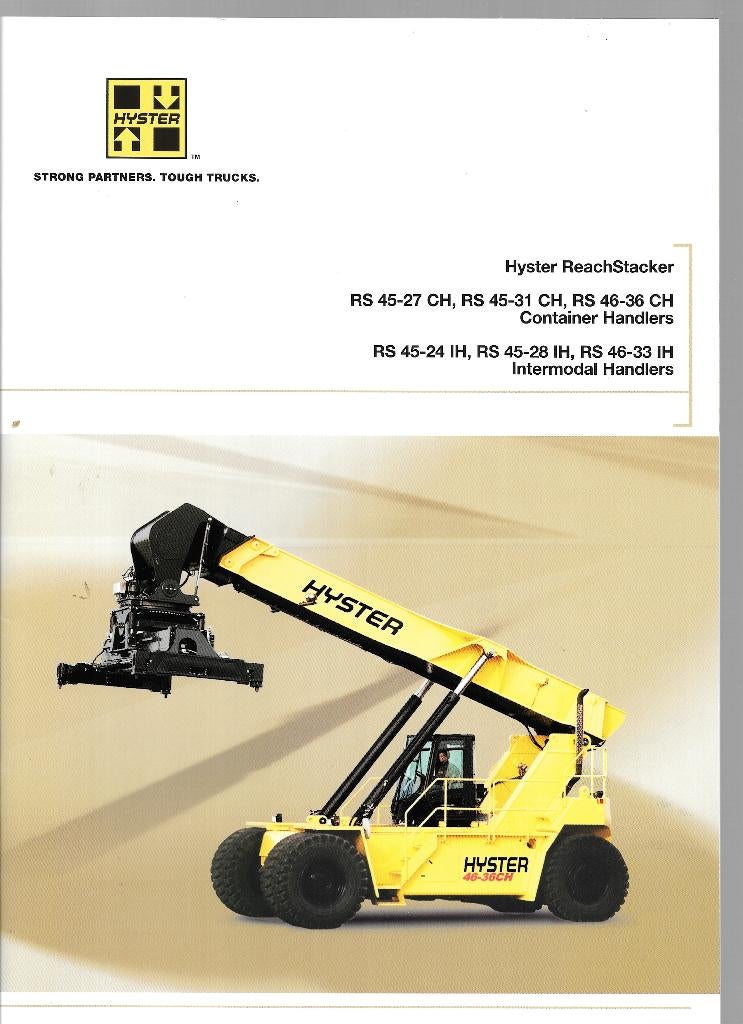 HYSTER  containier- en heftrucks, Ophalen of Verzenden, Zo goed als nieuw, Overige merken