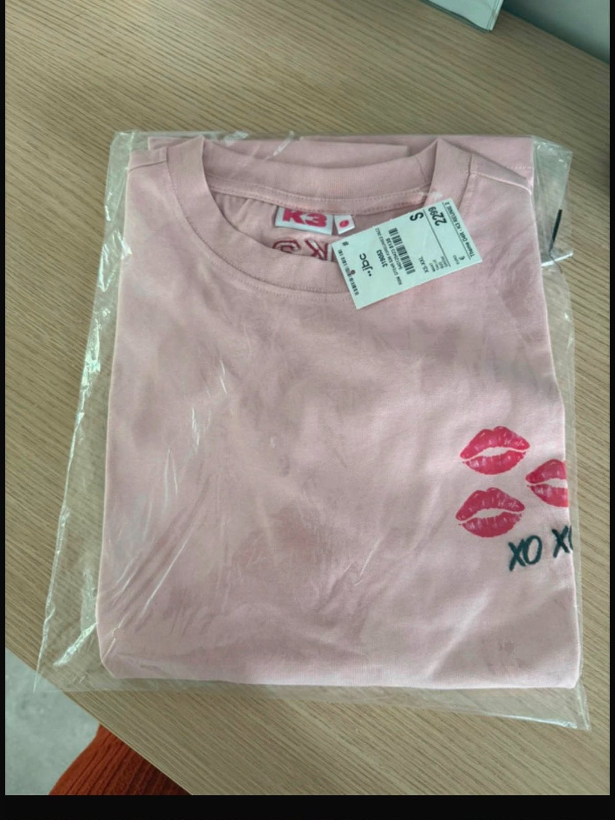 K3 tshirt maat s, Kleding | Dames, Pyjama's, Ophalen, Zo goed als nieuw, Maat 36 (S)