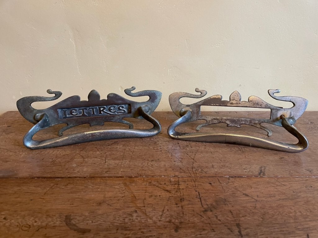 Jugendstil art Nouveau Brievenbussen Brievenbus Frans antiek, Ophalen of Verzenden