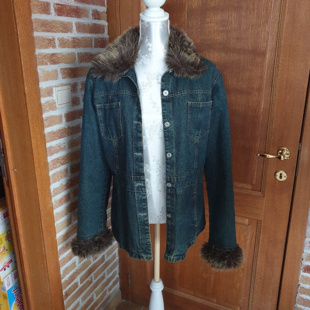 veste 3/4 jeans matelassée neuve Xanaka, Enlèvement, Neuf
